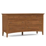 Revere Seven-Drawer Dresser - 800 Clay / 09 Nickel Oval Knob - Image 6