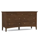 Revere Seven-Drawer Dresser - 802 Bay / 08 Bronze Oval Knob - Image 12