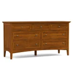 Revere Seven-Drawer Dresser - 803 Bluff / 08 Bronze Oval Knob - Image 8
