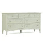 Revere Seven-Drawer Dresser - 804 Ember / 09 Nickel Oval Knob