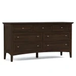 Revere Seven-Drawer Dresser - 804 Ember / 09 Nickel Oval Knob - Image 3