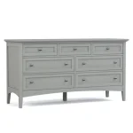 Revere Seven-Drawer Dresser - 808 Russet / 09 Nickel Oval Knob - Image 7
