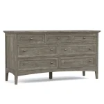 Revere Seven-Drawer Dresser - 809 Ebony / 08 Bronze Oval Knob - Image 6