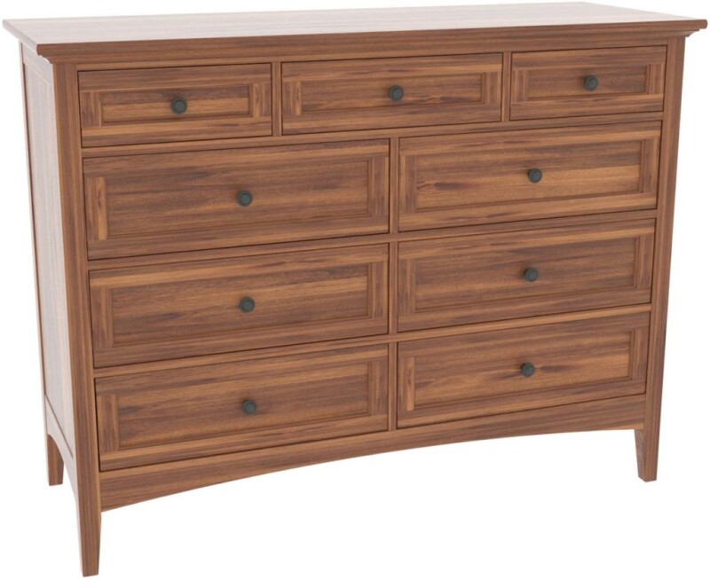 Revere Nine-Drawer Dresser - 802-Bay
