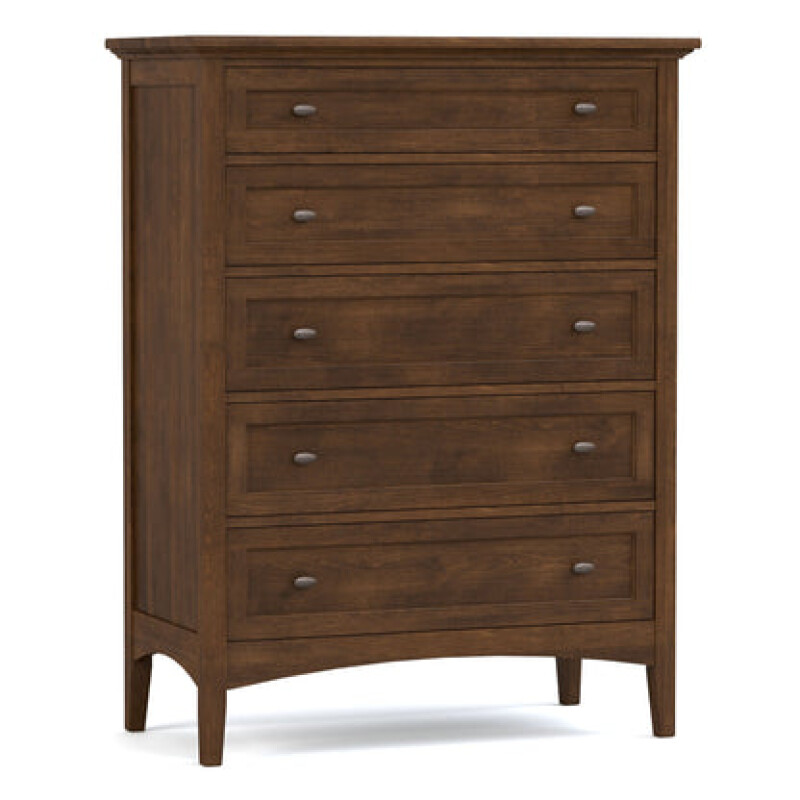 Revere Tall Chest - 801 Coast / 08 Bronze Oval Knob