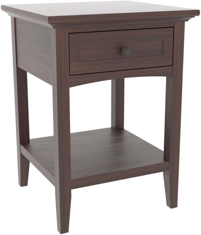 Revere One-Drawer Nightstand - 800-Clay