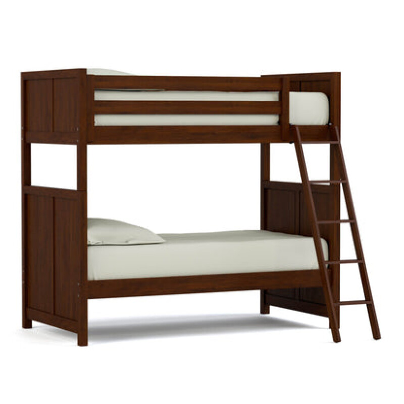 570333BUNK808-102145181 Dwyer Bunk Bed Set - Complete Bed / Twin / 808 Russet - Image 1