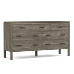 Dwyer Seven-Drawer Dresser - 800 Clay / 05 Nickel Square Pull - Image 17