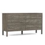 Dwyer Seven-Drawer Dresser - 800 Clay / 05 Nickel Square Pull - Image 8