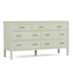 Dwyer Seven-Drawer Dresser - 800 Clay / 05 Nickel Square Pull - Image 7