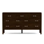 Dwyer Seven-Drawer Dresser - 800 Clay / 05 Nickel Square Pull - Image 20