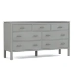 Dwyer Seven-Drawer Dresser - 801 Coast / 05 Nickel Square Pull - Image 5