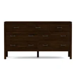 Dwyer Seven-Drawer Dresser - 805 Dune / 04 Bronze Square Pull - Image 13