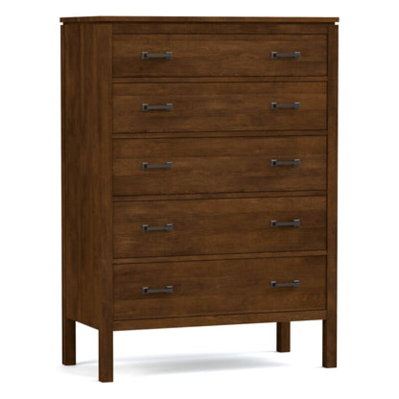 Dwyer Tall Chest - 801 Coast / 04 Bronze Square Pull