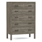 Dwyer Tall Chest - 802 Bay / 05 Nickel Square Pull - Image 17