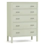 Dwyer Tall Chest - 802 Bay / 05 Nickel Square Pull - Image 7
