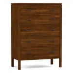 Dwyer Tall Chest - 803 Bluff / 05 Nickel Square Pull - Image 18
