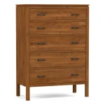 Dwyer Tall Chest - 803 Bluff / 05 Nickel Square Pull - Image 15