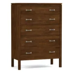 Dwyer Tall Chest - 805 Dune / 04 Bronze Square Pull - Image 10