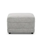 Aggie Fabric Ottoman - Image 8