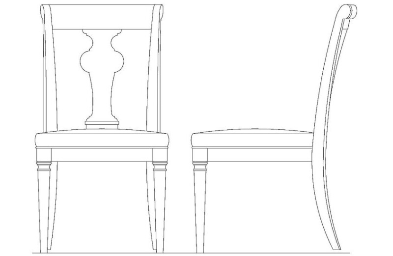 Celeste Sienna Side Chair