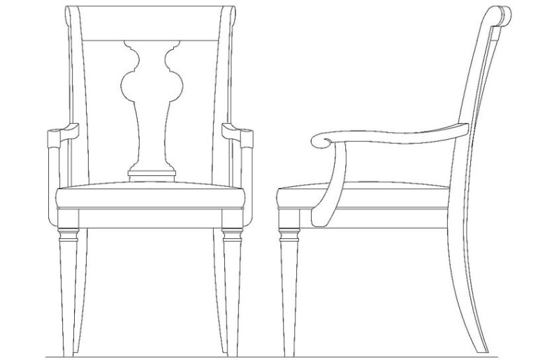 Celeste Sienna Arm Chair