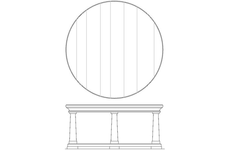Celeste Round Coffee Table