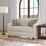 Stella Fabric Loveseat - Image 3
