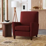 Digby Fabric High-Leg Recliner - Image 3