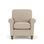 Dana Fabric High-Leg Recliner - Image 3