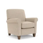 Dana Fabric High-Leg Recliner - Image 5