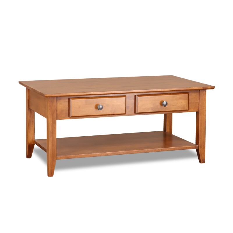 Shaker Coffee Table - Shelf - 6019