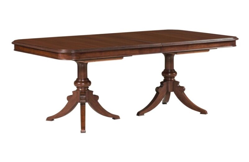 Hadleigh Double Pedestal Dining Table - Complete