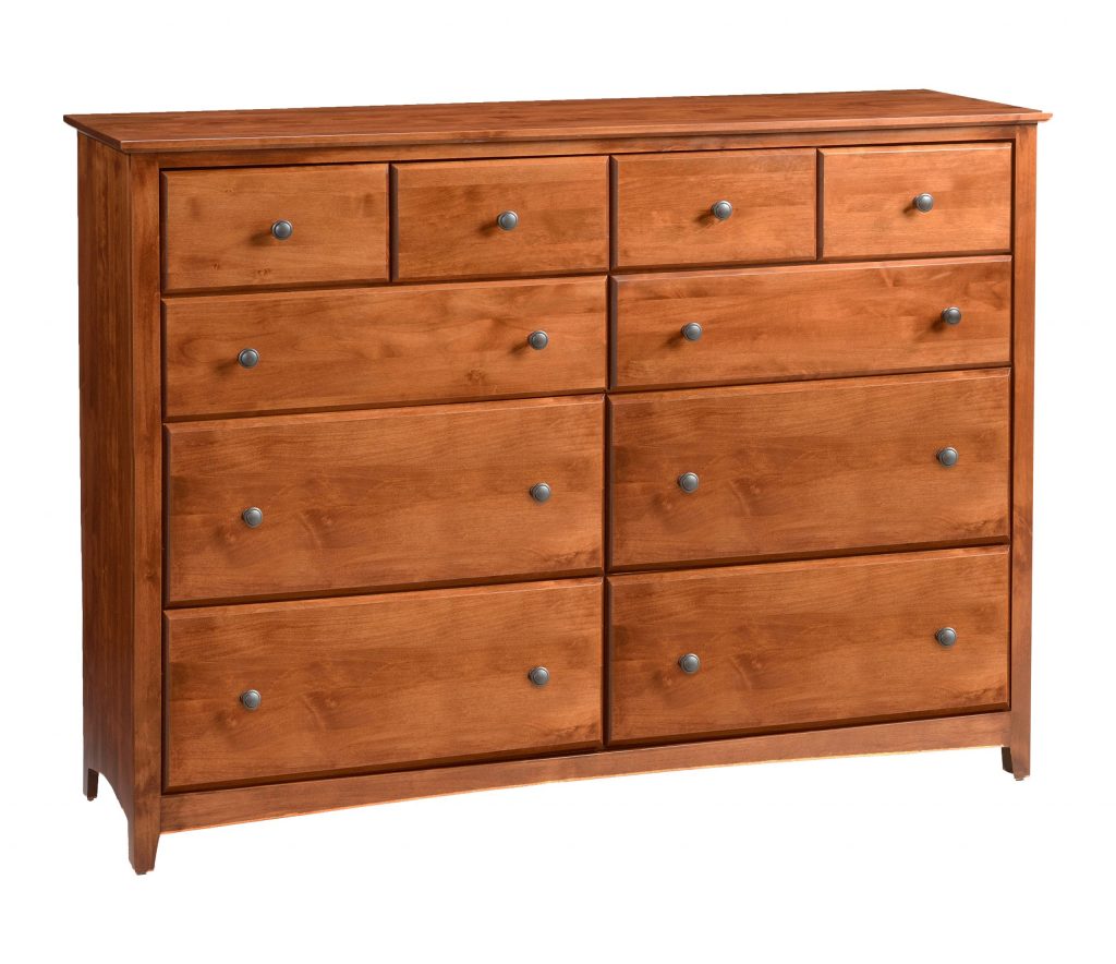 Shaker Tall 10 Drawer Dresser - 61111