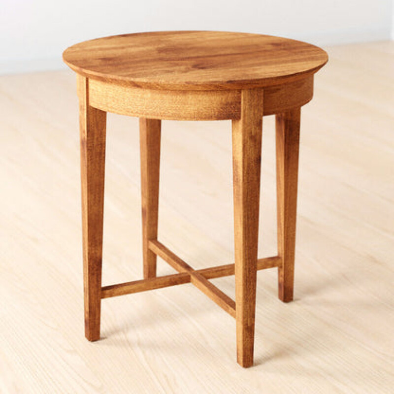 Gable Road Round End Table - 807-Harvest