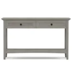 Revere Console Table - 806-Mist / 02-Bronze Knob