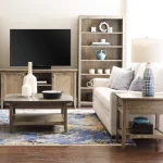 Revere One-Drawer End Table - 806-Mist / 02-Bronze Knob - Image 4
