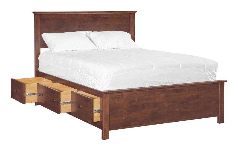Portland Elevated Queen Storage Pedestals - 62320