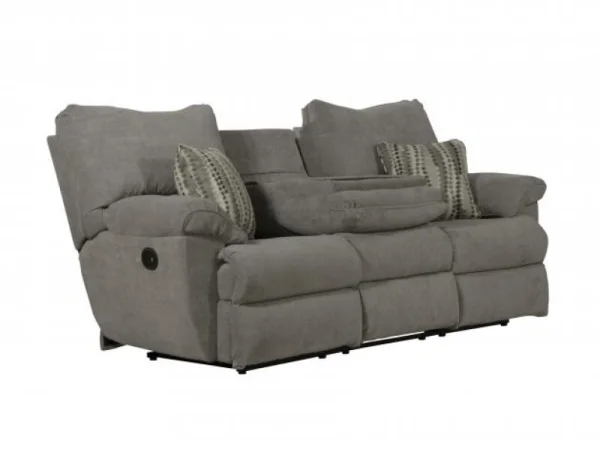 Sadler 241 Power Lay Flat Reclining Sofa w/DDT - Image 4