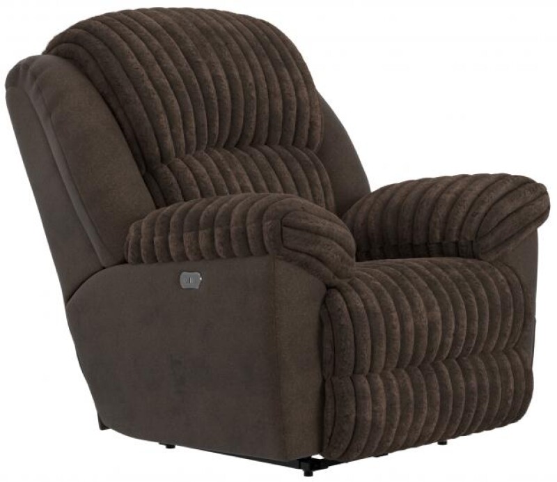 Shaggy 2720 Power Lay Flat Recliner w/Zero Gravity