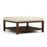 Origins Tufted Grid Cocktail Ottoman - Rectangular / 4904-15 / 801 Coast - Image 3