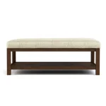 Origins Tufted Grid Cocktail Ottoman - Rectangular / 4904-15 / 801 Coast - Image 4