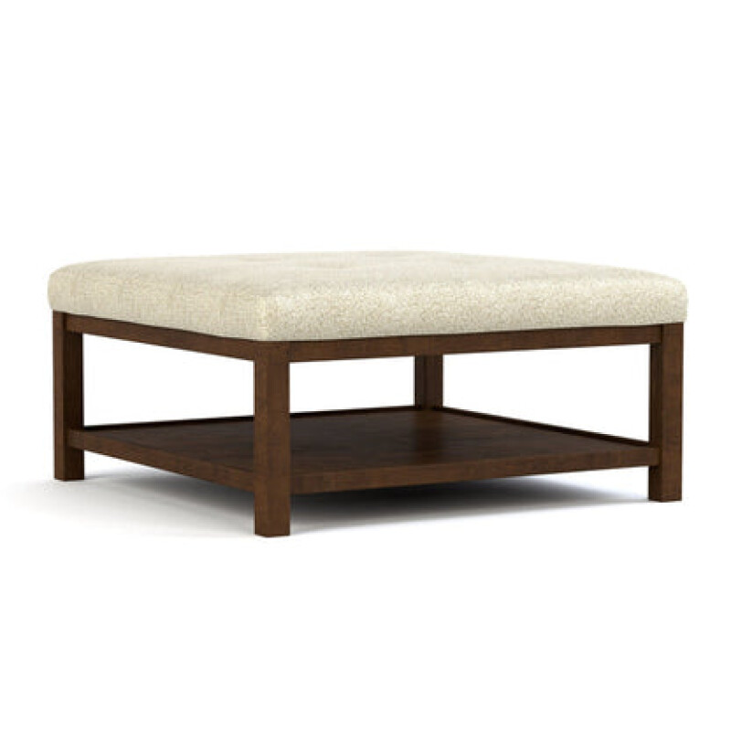 Origins Tufted Grid Cocktail Ottoman - Square / 4904-15 / 801 Coast