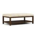 Origins Tufted Grid Cocktail Ottoman - Square / 4904-15 / 801 Coast - Image 3