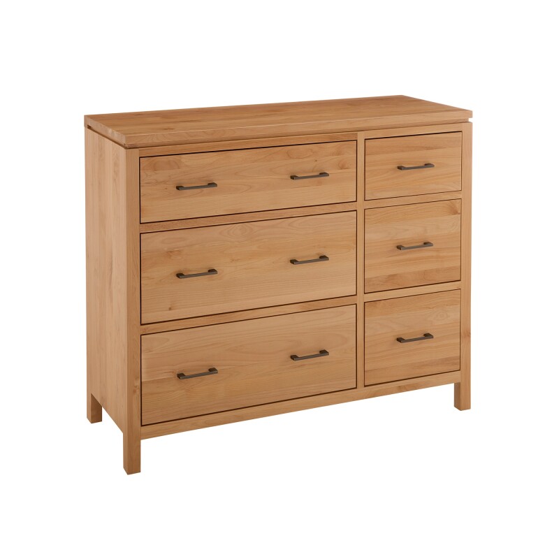 2 West 6 Drawer Combo Dresser - 63261