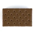 Origins Tufted Diamond Cocktail Ottoman - Square / Alameda Butternut / 800 Clay - Image 7