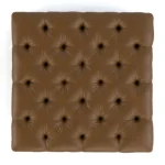 Origins Tufted Diamond Cocktail Ottoman - Square / Alameda Butternut / 800 Clay - Image 8