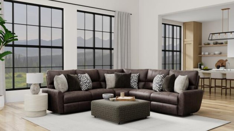 Royster 428 Power Deep Seat LSF Reclining Loveseat