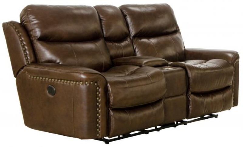 Ceretti 488 Power Reclining Console Loveseat