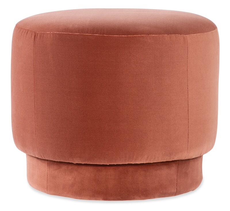 Upholstery Living Room Silas Small Round Ottoman